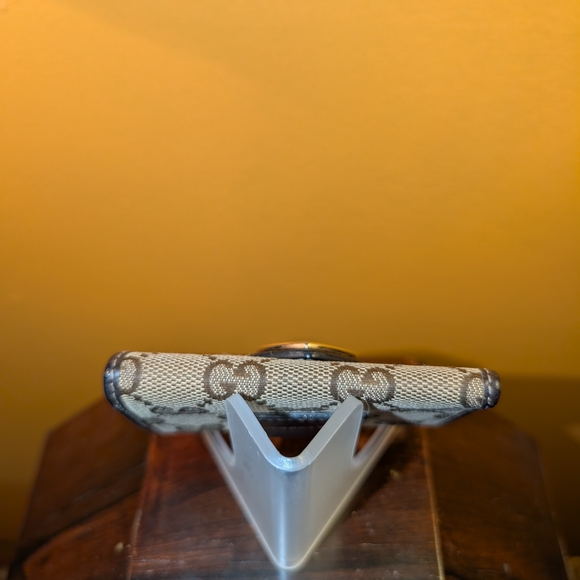 Gucci GG Beige and Brown Canvas Key Holder/Case - Picture 11 of 12